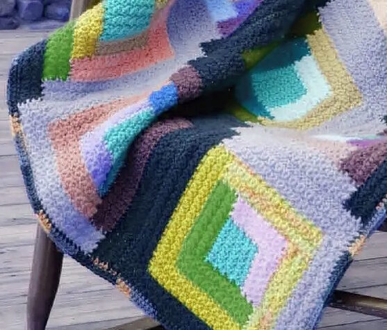 Scrap Afghan Crochet Pattern